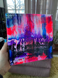 Genderfluid Pride Pour Painting - Subtle Pride Art - "You are Loved #12" 8"x8" Fluid Art Painting