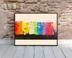 Rainbow Art Print - "Rainbow in Progress"