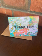Thank You Enclosure Cards - 2 1/2" x 3 1/2" - Rainbow or Pastel