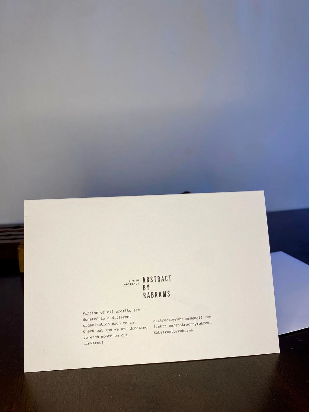 Subtle Non-Binary Parent Greeting Card - Fill in the Blank - 4"x6"  -  Non-Binary Parent - Enby Parent