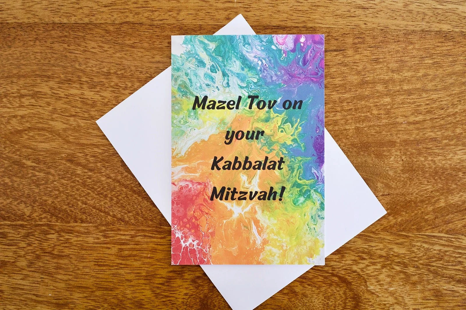 Mazel Tov on your Kabbalat Mitzvah Greeting Card