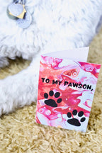 Your Dog Loves You Card - 4"x6" - Love Note From your Dog