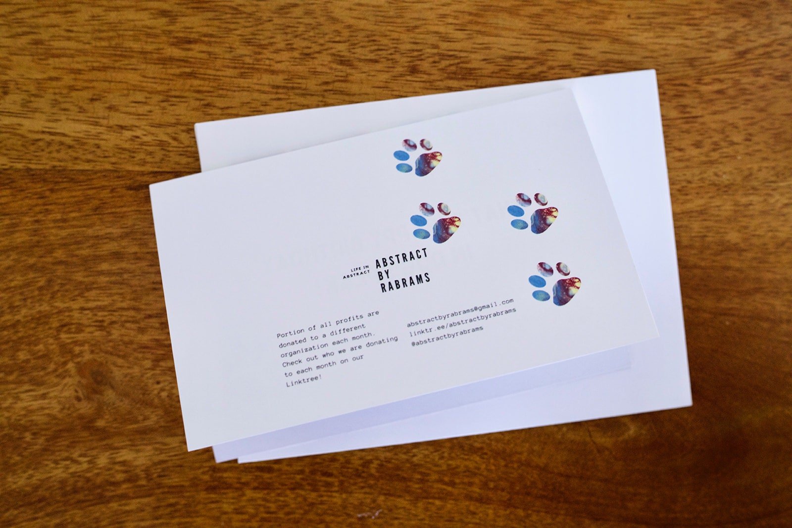 Happy Birthday from a Dog - 4"x6" - Birthday Card - Pet Birthday