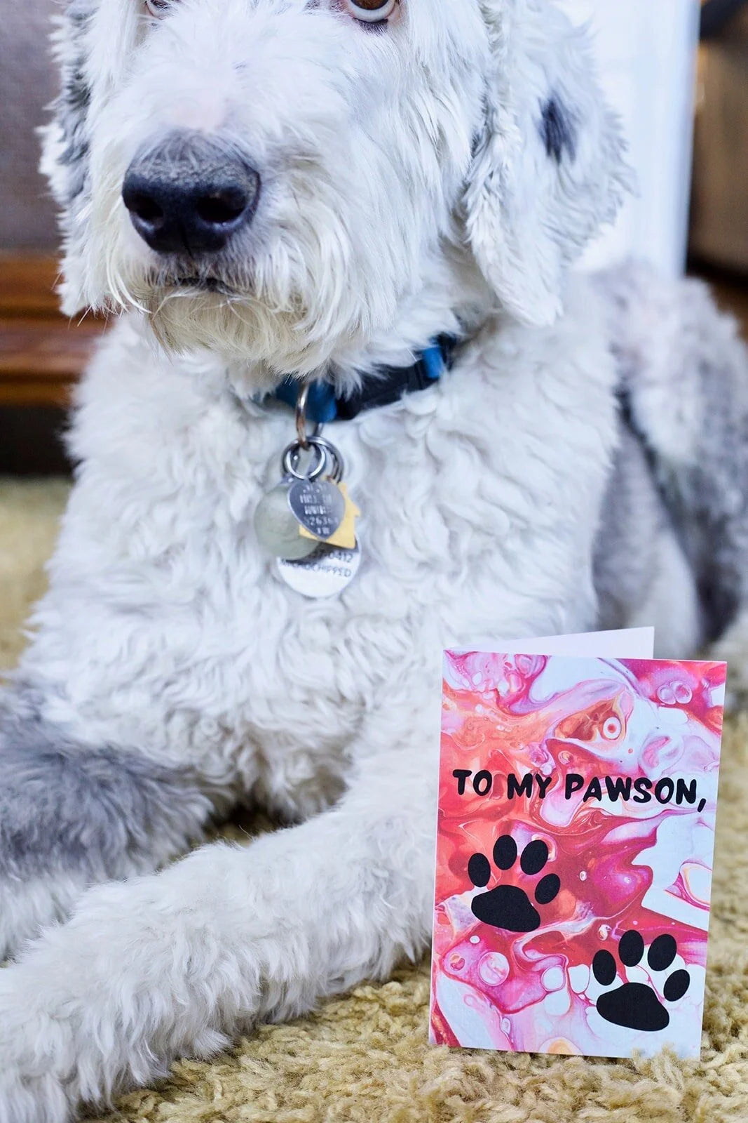 Your Dog Loves You Card - 4"x6" - Love Note From your Dog