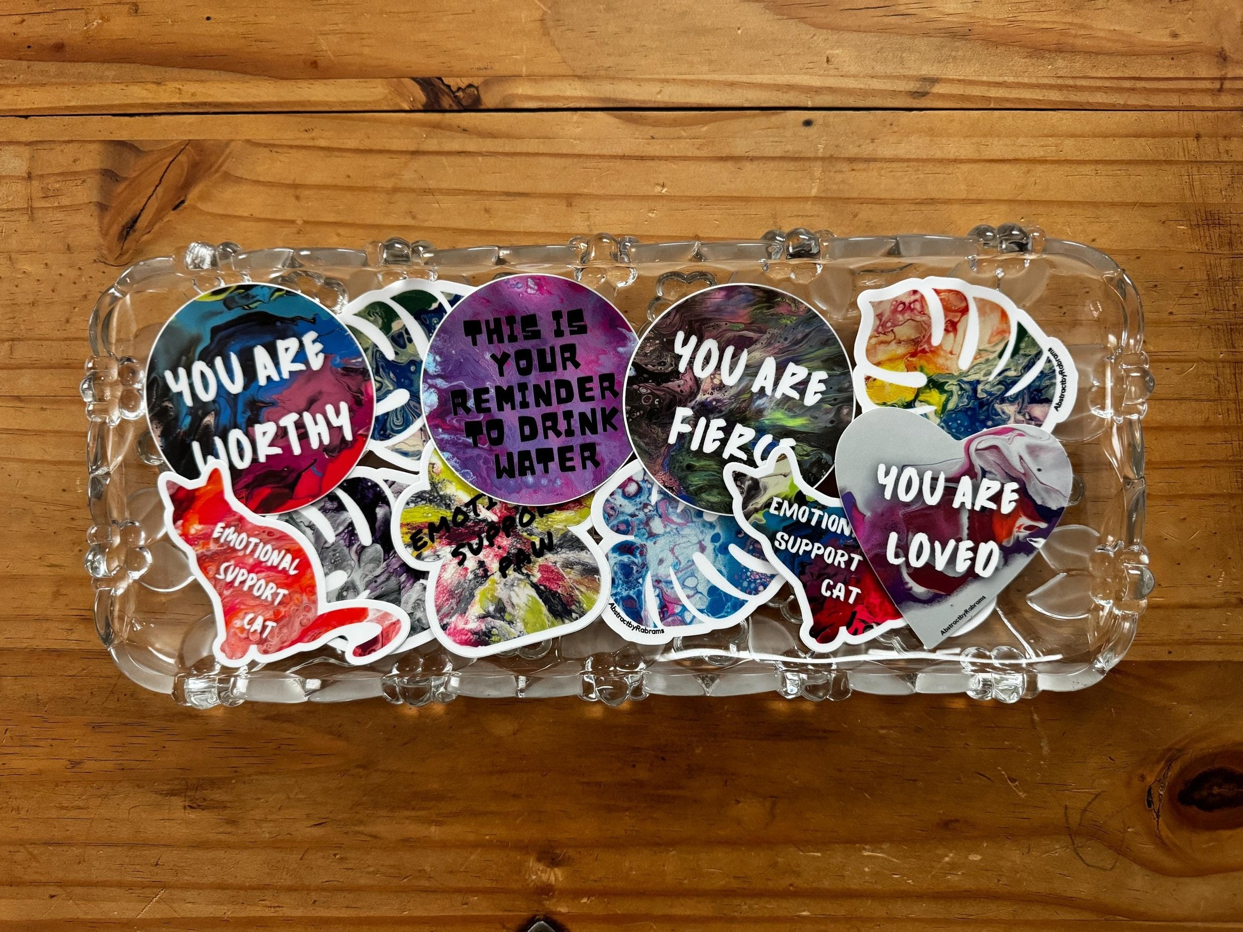 Mystery Card and Sticker Packs - 3 Cards and 2 Stickers