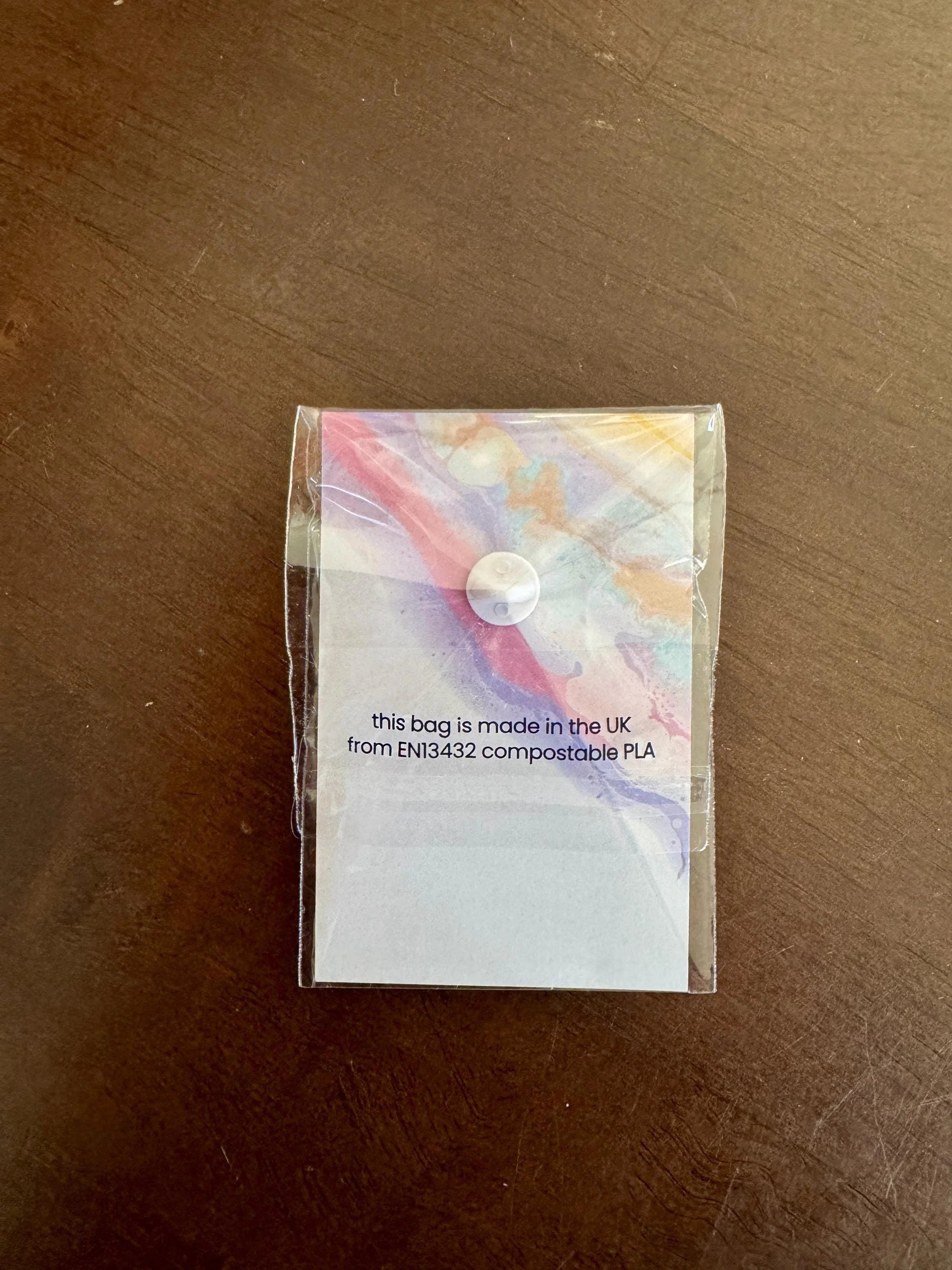 You Are Safe With Me Acrylic Pin - LGBTQ+ - Rainbow 1.5"