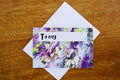 Subtle Non-Binary Parent Greeting Card - Fill in the Blank - 4"x6"  -  Non-Binary Parent - Enby Parent