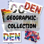Minnesota Sticker - 3" - Rainbow, Trans Pride, and Cool Colors - Polypropylene