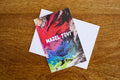 Mazel Tov Greeting Card - Abstract Painting