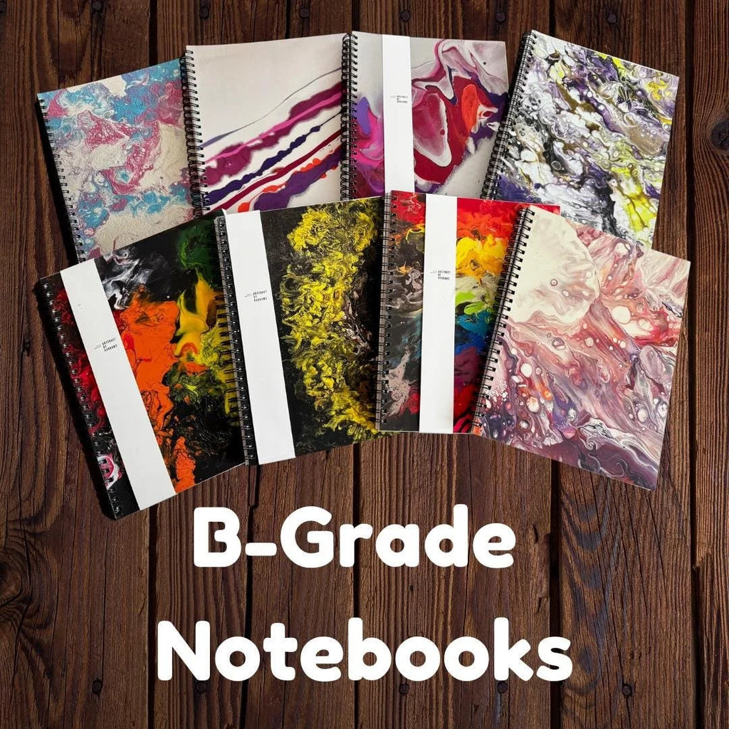 B-Grade Softcover Spiral Journal Notebook - Sensory Friendly - 7 inch x 9 inch