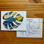 Abstract Postcard Sets - Set of 4, 8, 12 - Floral, Milkyway, Space, Geometric, Monstera