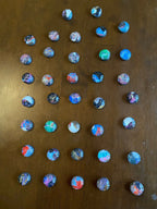 Upcycled Strong Magnets - 1" - Mystery Packs - Set of 4 or 8