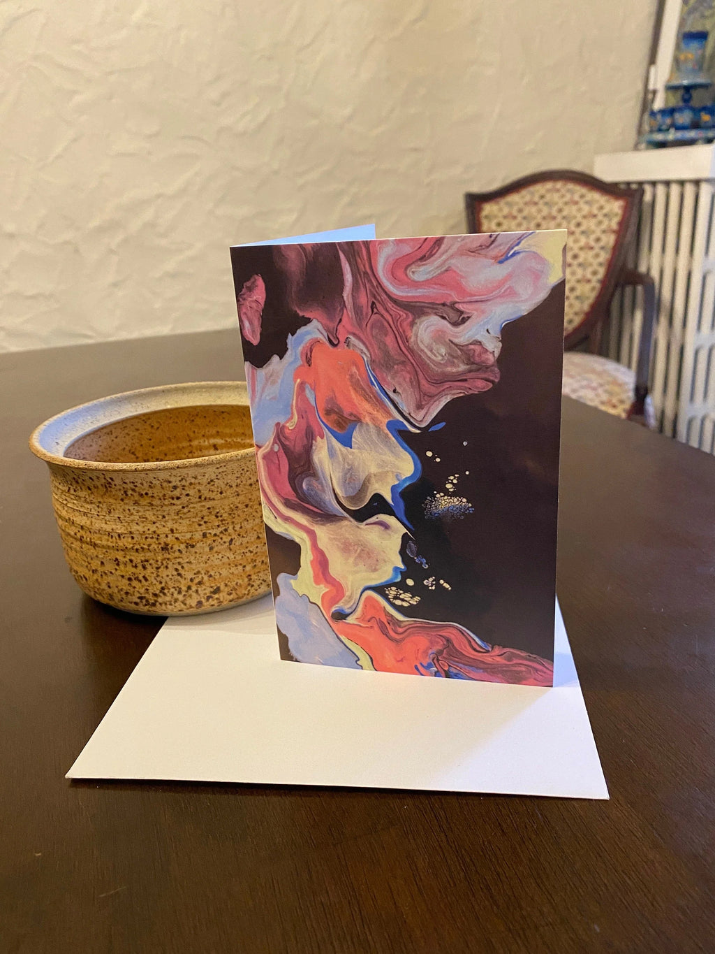 Unique Greeting Card - Galaxy Milky Way - 4"x6" - Blank Inside