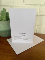 Your Dog Loves You Card - 4"x6" - Love Note From your Dog