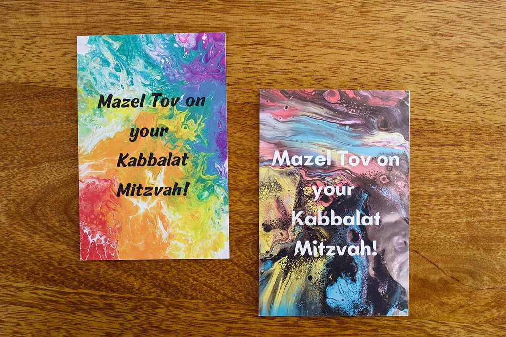 Mazel Tov on your Kabbalat Mitzvah Greeting Card