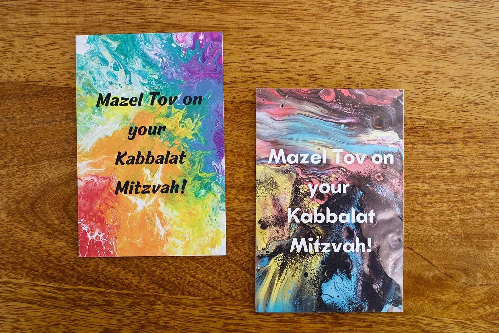 Mazel Tov on your Kabbalat Mitzvah Greeting Card