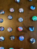 Upcycled Strong Magnets - 1" - Mystery Packs - Set of 4 or 8