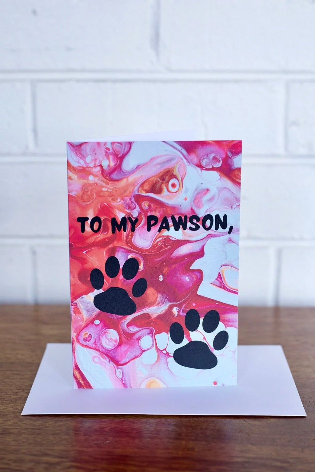 Your Dog Loves You Card - 4"x6" - Love Note From your Dog