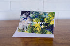 Mazel Tov Greeting Card - Abstract Painting