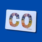Colorado Abbreviation "CO" Stickers - 3"x2" - Polypropylene - Weatherproof - Colorado State